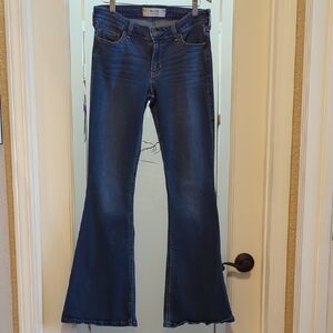 Hollister Deep Blue Flare Jeans